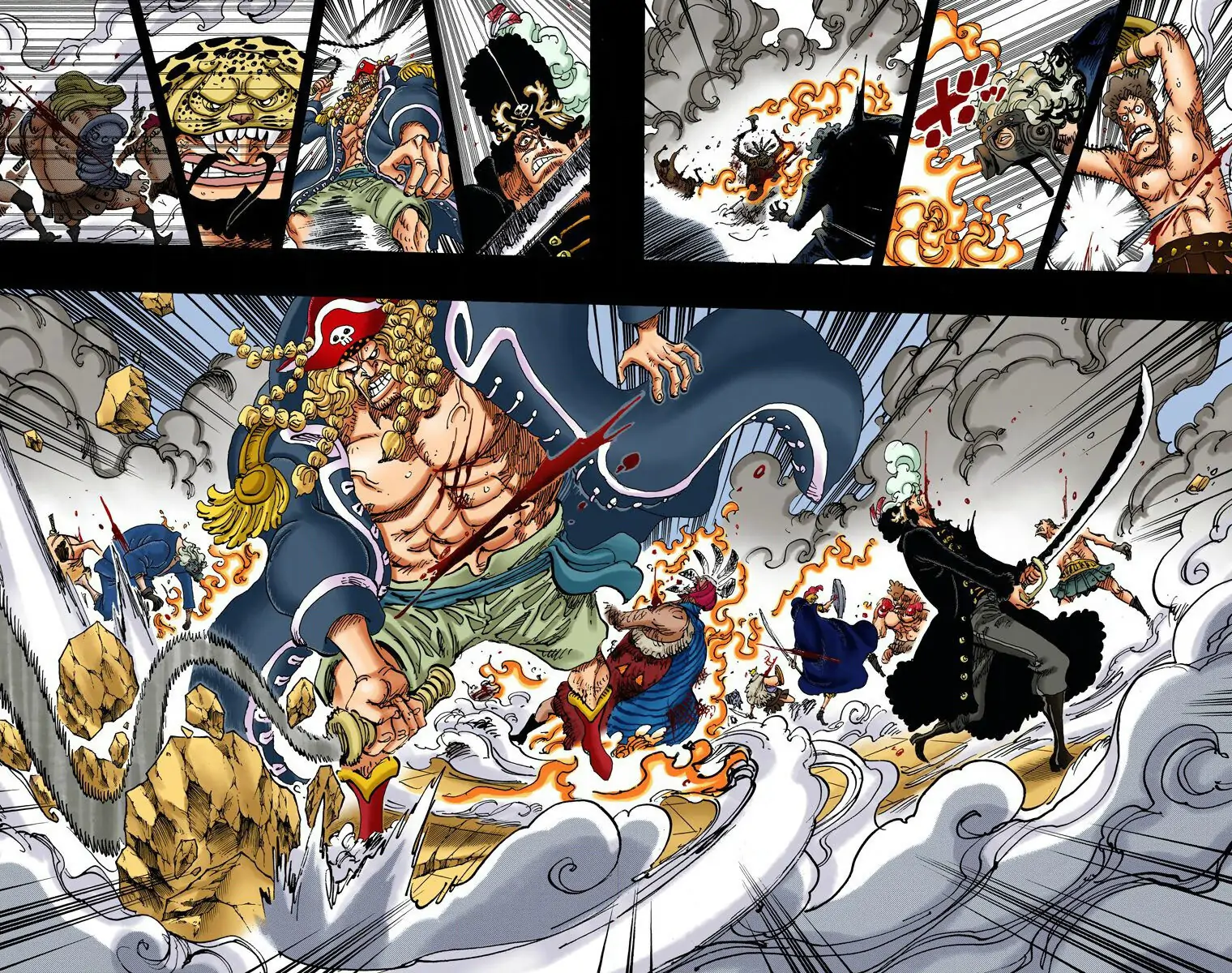 One Piece Digital Colored Chapter 734 image 11